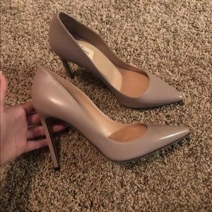 Authentic Valentino Nude Leather Pumps 40